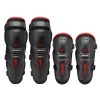 BSDDP 4 PCS Motorcycle Cycling Knee Elbow Protector Cover (Black)