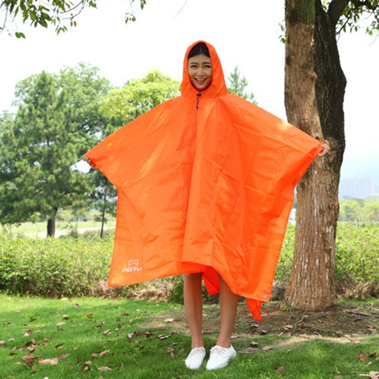 3 in 1 Aotu AT6927 Multifunctional Outdoor Camp Riding Raincoat Picnic Blanket, Size: 217x143cm