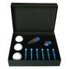 11 in 1 6 Golf Tees + Divot Tool + 3 Golf Balls Gift Box Set