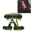 XINDA XDA9516 Outdoor Rock Climbing Polyester High-strength Wire Adjustable Downhill Whole Body Safety Belt