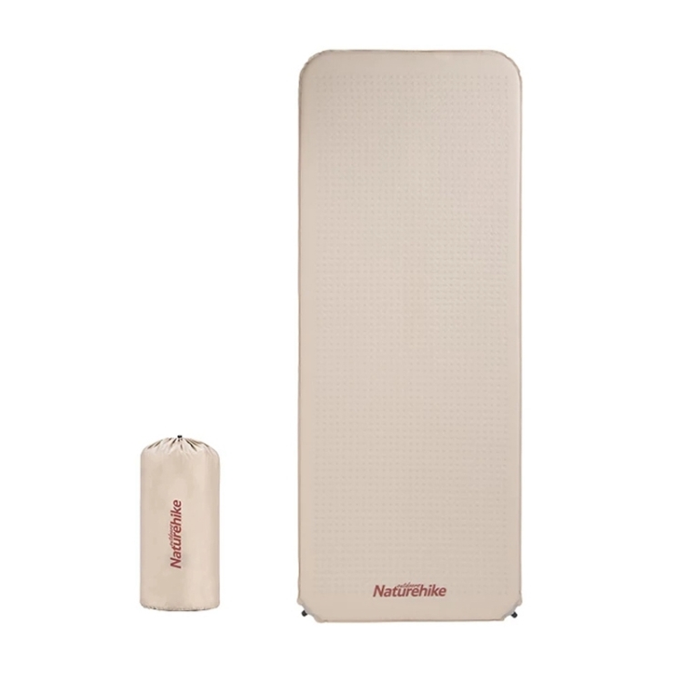 Naturehike NH20DZ002 Outdoor Camping Automatic Inflatable Sponge Sleeping Pad for Single