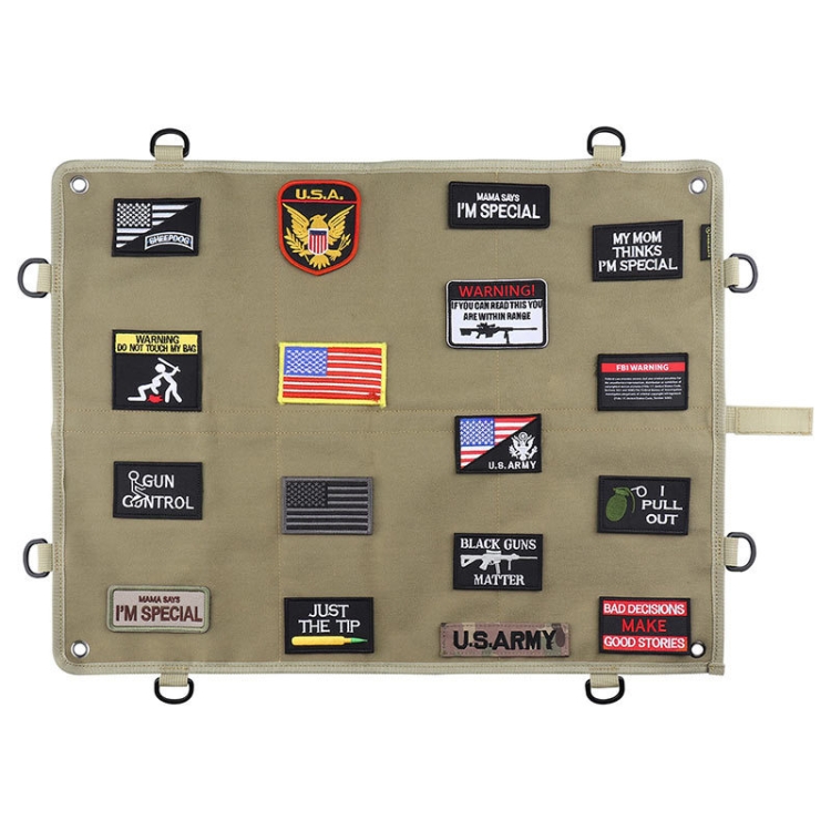 KOSIBATE CL-126 Velcro Badge Storage Board with Hook