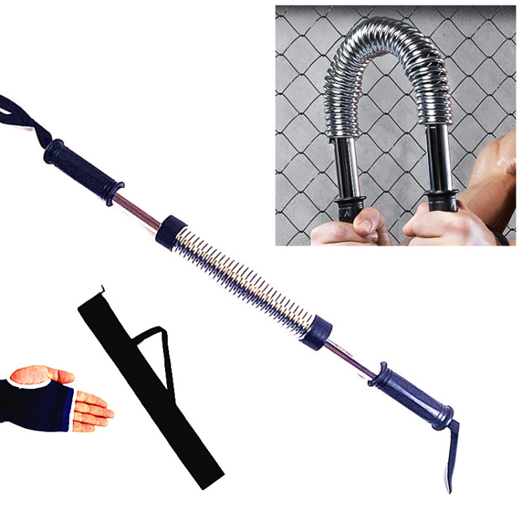 40kg Electroplating Spring Hand Grips Arm Strength Brawn Training Device + Hand Guard + Storage Bag Set