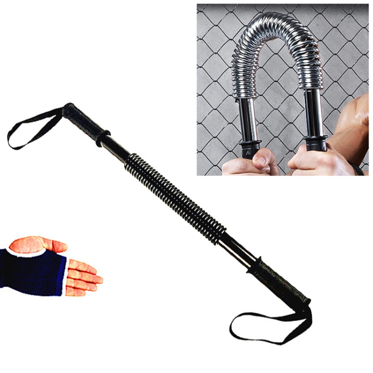 40kg Spring Hand Grips Arm Strength Brawn Training Device + Hand Guard Set