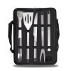 5 in 1 Outdoor Tableware Set Camping Barbecue Tableware Picnic Tool Set
