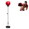 Adult Suction Cup Version Height Adjustable Vertical PU Leather Vent Ball Boxing Speed Ball Family Fitness Equipment without Gloves