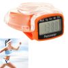 3D Heart Style Crystal Cover Digital Pedometer, Step Counter / Distance Travelled / Calorie Calculator