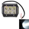 18W CREE 6 LED White Light Condenser Engineering Lamp / Waterproof IP67 SUVs Light, DC 10-30V