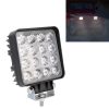 48W Bridgelux 4000lm 16 LED White Light Condenser Engineering Lamp / Waterproof IP67 SUVs Light, DC 10-30V