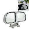 Right Side Rear View Blind Spot Mirror Universal adjustable Wide Angle Auxiliary Mirror
