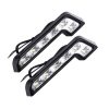 2 PCS High Power Car White Light 6 SMD 5050 LED Daytime Running Light for Cars