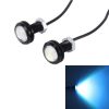 2 PCS 3W Waterproof Eagle Eye light LED Light for Vehicles, Cable Length: 60cm