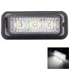 9W 540LM 6500K 3-LED Wired Car Flashing Warning Signal Lamp, DC12V, Wire Length: 95cm