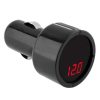 1 inch LED Display Cigarette Lighter Electric Voltage Meter for Auto Battery