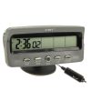 3.6 inch LCD Car Digital Thermometer with Time / Date / Week / Alarm / Car Storage Battery Voltage Display
