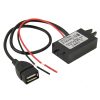 12V To 5V USB Car Power Charger Adapter Step Down Module DC-DC Converter for GPS / Vehicle Recorder