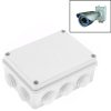 Security Surveillance Cameras Plastic Waterproof Power Supply Box, Size: 15cm x 11cm x 7cm