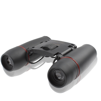 Mini Folded Field 7.2 Degree 126m / 1000m 30 x 60mm Red Multi-Coated Day Vision Outdoor Telescope Binoculars