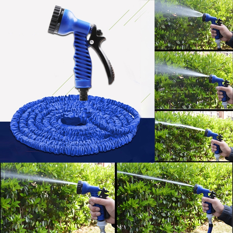 Durable Flexible Dual-layer Water Pipe Water Hose, Stretch Length: 7.5m-22.5m (US Standard)