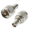 M Head Large Pin Male to BNC-K Adapter