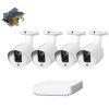 N4B3-Mini/L 4Ch 720P P2P ONVIF 1.0 Mega Pixel IP Camera NVR Kit, Support Night Vision / Motion Detection, IR Distance: 20m