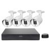 N4B3M 4Ch 720P P2P ONVIF 1.0 Mega Pixel IP Camera NVR Kit, Support Night Vision / Motion Detection, IR Distance: 20m