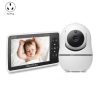 SM50 5 inch Baby Monitor 360-Degree Rotating Wireless Camera Night Vision Intercom Lullaby Monitor