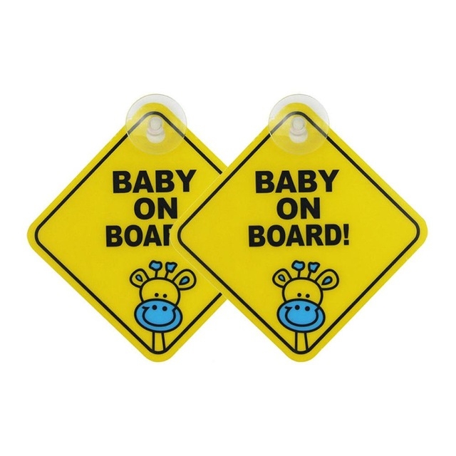 20 PCS Car Sticker BABY ON BOARD Warning Safty Sign Vinyl Decal