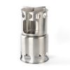 Outdoor Stainless Steel Windproof Stove Portable Camping Roast Stove Set