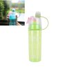 Creative Spray Water Bottle Sports Bottle Portable With Lid Summer Hydration Beauty Plastic Cup