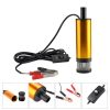 12V Car Electric Submersible Pump Diesel Fuel Water Oil Transfer Submersible Pump with On/Off Switch