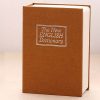 Mini Dictionary Safe Box Book Secret Security Lock Cash Money Coin Storage Jewellery key Locker