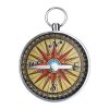 Portable Camping Outdoor Compass Hanging Compass Backpack Hiking Survival Tools with Key Chain