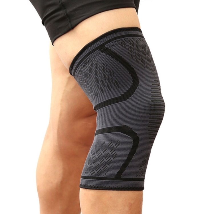 2pcs Comfortable Breathable Elastic Nylon Sports Knit Knee Pads
