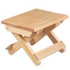 Portable Simple Pine Solid Wooden Folding Stool Outdoor Fishing Chair Stool