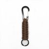 Outdoor Multifunctional Nylon Umbrella Rope Carabiner Key Chain