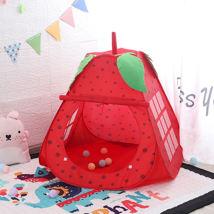 Children Indoor Tent toy Cartoon Strawberry Type Game House
