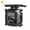 M9 Motorcycle Tire Pressure Monitor Solar Wireless External High-Precision Monitoring Waterproof Detector,Random Style Delivery