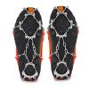 13 Teeth Outdoor Stainless Steel Mountaineering Climbing Crampons Trekking Non-Slip Shoe Covers, Size:
