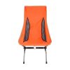 CLS Outdoor Folding Chair Heightening Portable Camping Fishing Chair