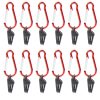 20 PCS Camping Tent Windproof Fixing Clip Outdoor Barbecue Canopy Tarp Fixed Pull Point Clip