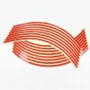 Motorcycle 18inch Wheel Stickers Modified Wheel Reflective Stickers