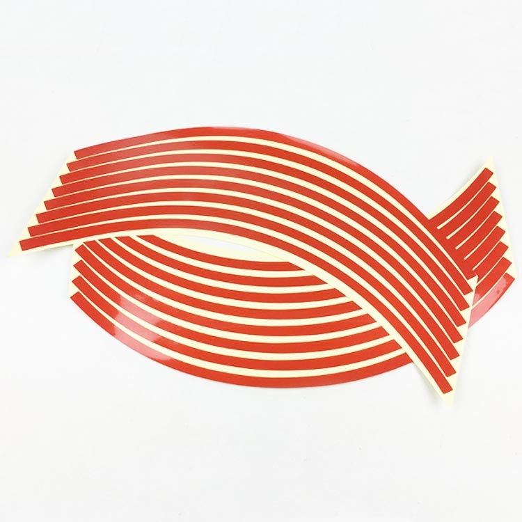 Motorcycle 18inch Wheel Stickers Modified Wheel Reflective Stickers