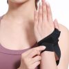 Volleyball Badminton Tendon Sheath Wristband Thin Wrist Sprain Thumb Cover, Specification: M(Left Hand)