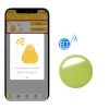 HYC-S9 2 PCS Round Bluetooth Object Finder Mobile Phone Tracking Locator Anti-Lost Two-Way Alarm