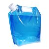 PE Water Bag For Portable Folding Water Storage Lifting Bag for Camping Hiking Survival Hydration Storage Bladder