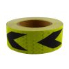 PVC Crystal Color Arrow Reflective Film Truck Honeycomb Guidelines Warning Tape Stickers