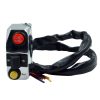 Motorcycle Modification Aluminum Alloy Handle Switch High Low Beam Light Turn Signal Horn Control Switch