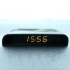Solar Night Light Car Clock Automotive Electronic Clock Temperature