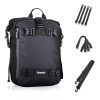 Rhinowalk Multi-Function Motorcycle Rear Seat Bag Combination Rear Shelf Pannier